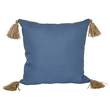 Everhome&trade; Hermosa Woven Square Indoor/Outdoor Throw Pillow in Natural. View a larger version of this product image.