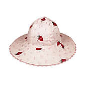 Toby Fairy&trade; Newborn Strawberry Sun Hat in Pink