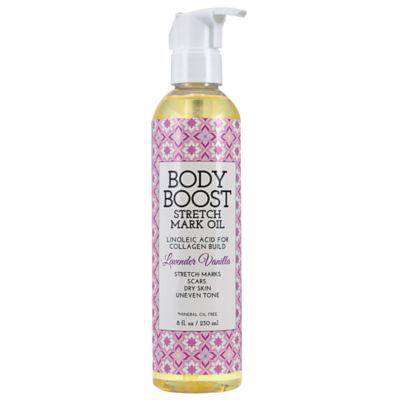 basq 8 oz. Body Boost Stretch Mark Oil in Lavender Vanilla