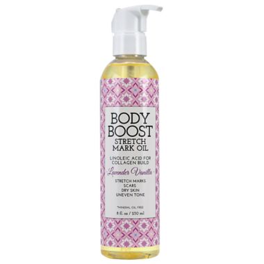 basq 8 oz. Body Boost Stretch Mark Oil in Lavender Vanilla. View a larger version of this product image.