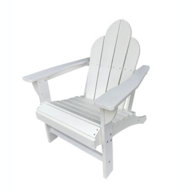 Bee &amp; Willow&trade; Adirondack Chair in White. View a larger version of this product image.