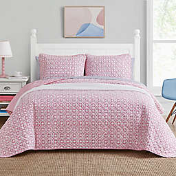 Scout® Due South King Quilt Set in Pink