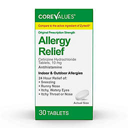 Core Values™ 30-Count All Day Allergy Tablets