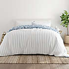 Alternate image 1 for Home Collection Country Home 2-Piece Reversible Twin/Twin XL Duvet Cover Set in Blue