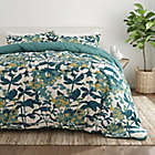 Alternate image 2 for Home Collection Boho Flower 3-Piece Reversible Full/Queen Duvet Cover Set in Teal