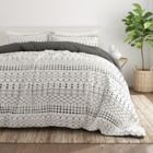 Alternate image 3 for Home Collection iEnjoy Home&reg; Etched Gate 3-Piece Reversible Duvet Cover Set
