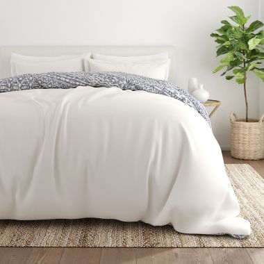 Home Collection iEnjoy Home&reg; Modern Rustic 3-Piece Reversible Duvet Cover Set. View a larger version of this product image.