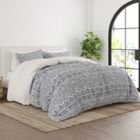 Alternate image 3 for Home Collection iEnjoy Home&reg; Modern Rustic 3-Piece Reversible Duvet Cover Set