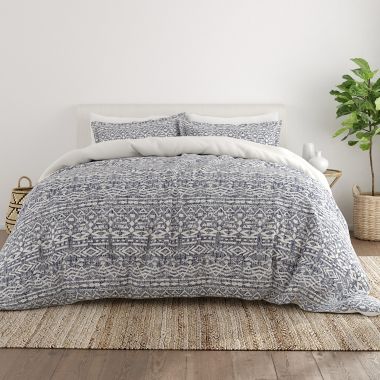 Home Collection iEnjoy Home&reg; Modern Rustic 3-Piece Reversible King Duvet Cover Set. View a larger version of this product image.