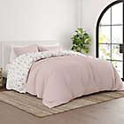 Alternate image 4 for Home Collection&reg; Wild Flower 2-Piece Reversible Twin/Twin XL Duvet Cover Set in Pink