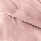 Alternate image 5 for Buds Patterned 2-Piece Twin Duvet Cover Set in Pink