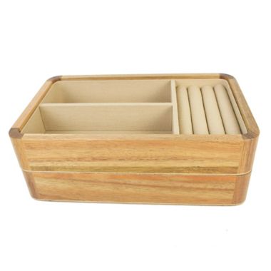 Haven&trade; 2-Piece Stackable Jewelry Tray Organizer. View a larger version of this product image.
