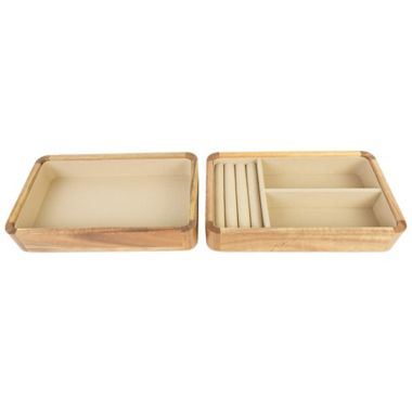 Haven&trade; 2-Piece Stackable Jewelry Tray Organizer. View a larger version of this product image.