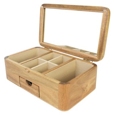 Haven&trade; Lift-Top Jewelry Box with Pull-Out Drawer