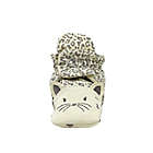 Alternate image 2 for Ro+Me by Robeez&reg; Size 0-6M Leopard Cat Snap Booties in Ivory