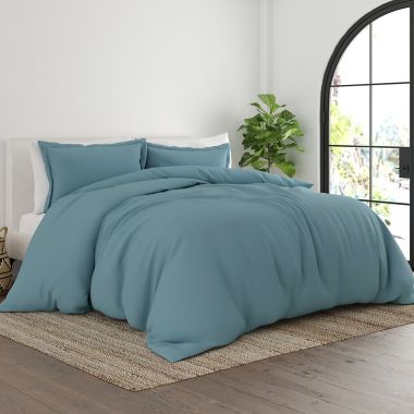 Home Collection IEH 3-Piece Duvet Cover Set. View a larger version of this product image.