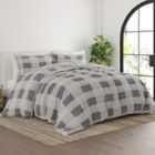 Alternate image 1 for Home Collection 3-Piece Gingham Comforter Set