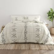 Home Collection Urban Stitch 3-Piece Comforter Set