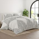 Alternate image 1 for Home Collection Diamond Stripe 3-Piece Comforter Set