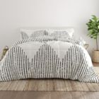 Alternate image 0 for Home Collection Diamond Stripe 3-Piece Comforter Set