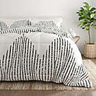 Alternate image 2 for Home Collection Diamond Stripe 3-Piece King/California King Comforter Set in Grey