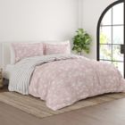 Alternate image 2 for Home Collection Pressed Flowers 3-Piece Reversible Comforter Set