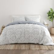 Home Collection English Countryside 3-Piece Full/Queen Comforter Set in Light Blue