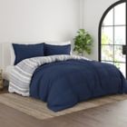 Alternate image 3 for Home Collection Farmhouse Dreams 3-Piece Reversible Comforter Set
