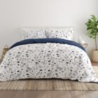 Alternate image 0 for Home Collection&reg; Forget Me Not 3-Piece Reversible Full/Queen Comforter Set in Navy