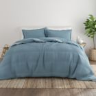 Alternate image 1 for Home Collection Soft Stripe 3-Piece Reversible Comforter Set