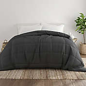 Home Collection All Seasons Down Alternative King Comforter in Grey