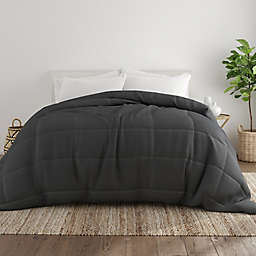 Home Collection All Seasons Down Alternative Queen Comforter in Grey