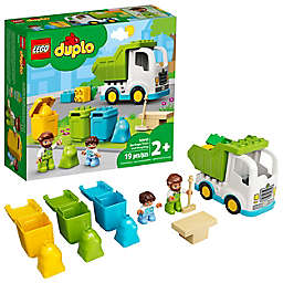 LEGO® DUPLO® 19-Piece Garbage Truck and Recycling Playset