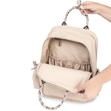 JuJuBe&reg; Million Pockets Deluxe Diaper Backpack in Snake. View a larger version of this product image.