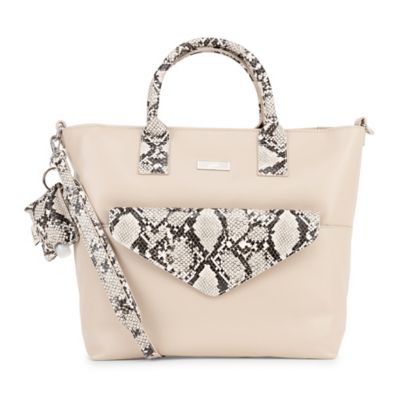 Ju-Ju-Be&reg; Beyond Chic Diaper Tote in Snake/Taupe