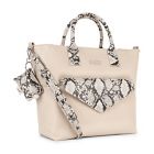 Alternate image 2 for Ju-Ju-Be&reg; Beyond Chic Diaper Tote in Snake/Taupe