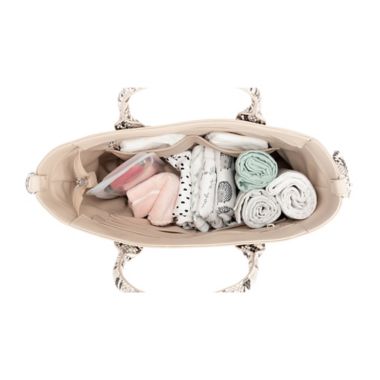 Ju-Ju-Be&reg; Beyond Chic Diaper Tote in Snake/Taupe. View a larger version of this product image.