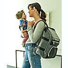 Alternate image 9 for Baby Brezza&reg; Diaper Backpack in Grey/Black