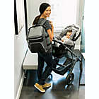 Alternate image 10 for Baby Brezza&reg; Diaper Backpack in Grey/Black