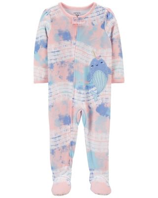 carter&#39;s&reg; Narwhal Loose-Fit Footed Pajama in Blue/Multi