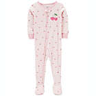 Alternate image 0 for carter&#39;s&reg; Size 12M Cherry Snug Fit Footed Pajama
