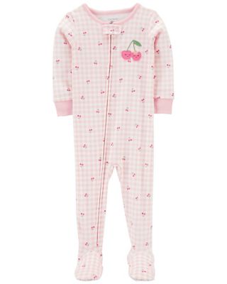 carter&#39;s&reg; Size 2T Cherry Snug Fit Footed Pajama