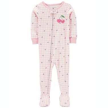carter&#39;s&reg; Cherry Snug Fit Footed Pajama. View a larger version of this product image.