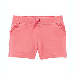 carter's® French Terry Pull-On Short in Pink
