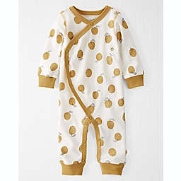 carter's® Size 9M Pears Organic Cotton Wrap Sleep & Play in White/Mustard