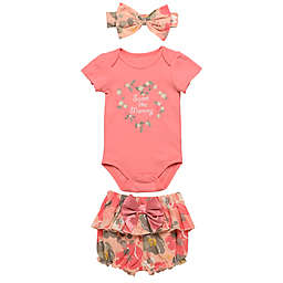 Baby Starters® 3-Piece "Sweet Like Mom" Bodysuit Set in Pink