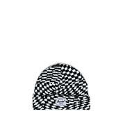 Herschel Supply Co. Checkered Baby Beanie in Black/White