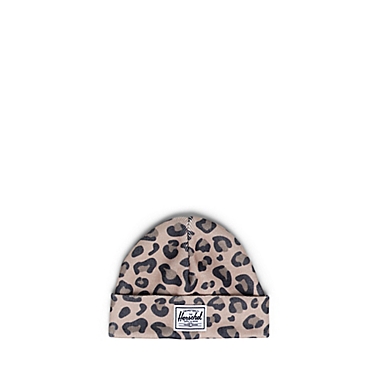 Herschel Supply Co. Size 0-6M Baby Beanie in Leopard. View a larger version of this product image.