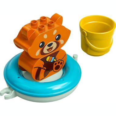 LEGO&reg; DUPLO&reg; 5-Piece Bath Time Fun: Floating Red Panda Playset. View a larger version of this product image.