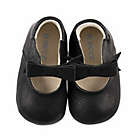 Alternate image 1 for Robeez&reg; Size 9-12M Sofia Dress Shoe in Black